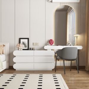 PERLA Dressing Table & Wall