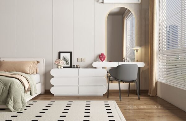 PERLA Dressing Table & Wall