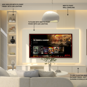 ROMÁNTICO Tv Wall unit - Image 8