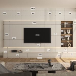 Comodidad Blanca Media Wall - Image 5