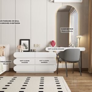 PERLA Dressing Table & Wall - Image 4