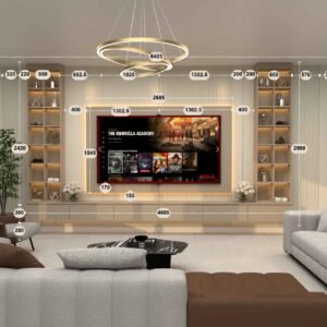 RAIN SKY TV UNIT WALL - Image 2