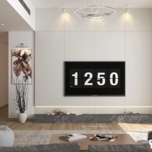 ARMANI GREY TV UNIT WALL