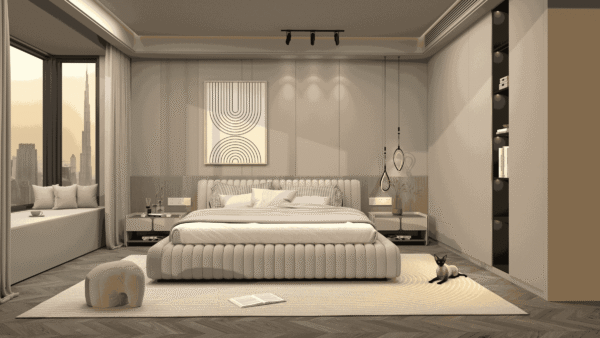 EVENING LIGHT BED WALL