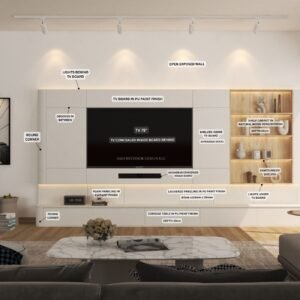NUTMEG TV UNIT WALL - Image 4