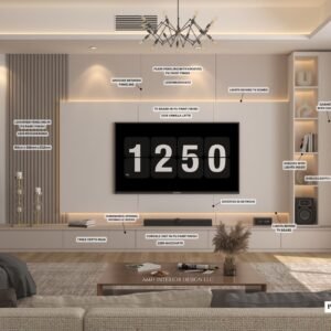 OLIVE GARDEN TV UNIT WALL - Image 4