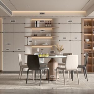 BLANCO LISO DINING WALL - Image 5