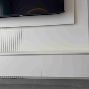 WHITE HEATHER TV UNIT WALL + DRESSER WALL - Image 14