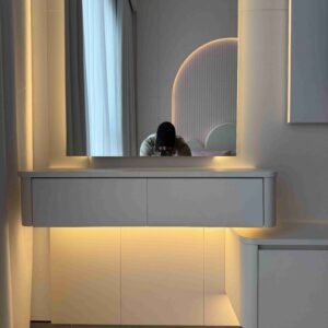 WHITE HEATHER TV UNIT WALL + DRESSER WALL - Image 12