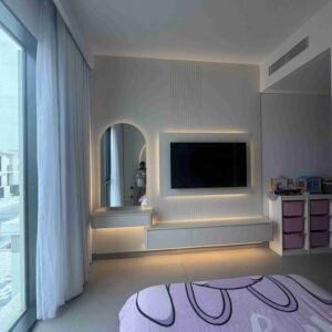 WHITE HEATHER TV UNIT WALL + DRESSER WALL - Image 15